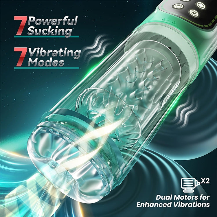 Ultimate 9-in-1 Performance Stroker - Licking & Suction Technology