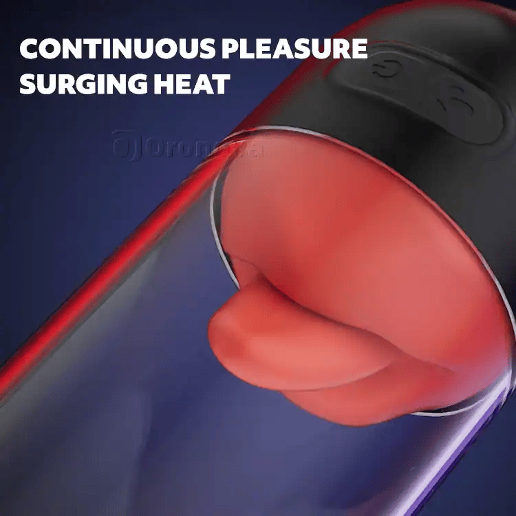 Smart App-Controlled Performance Stroker - Tongue Licking & Vibration
