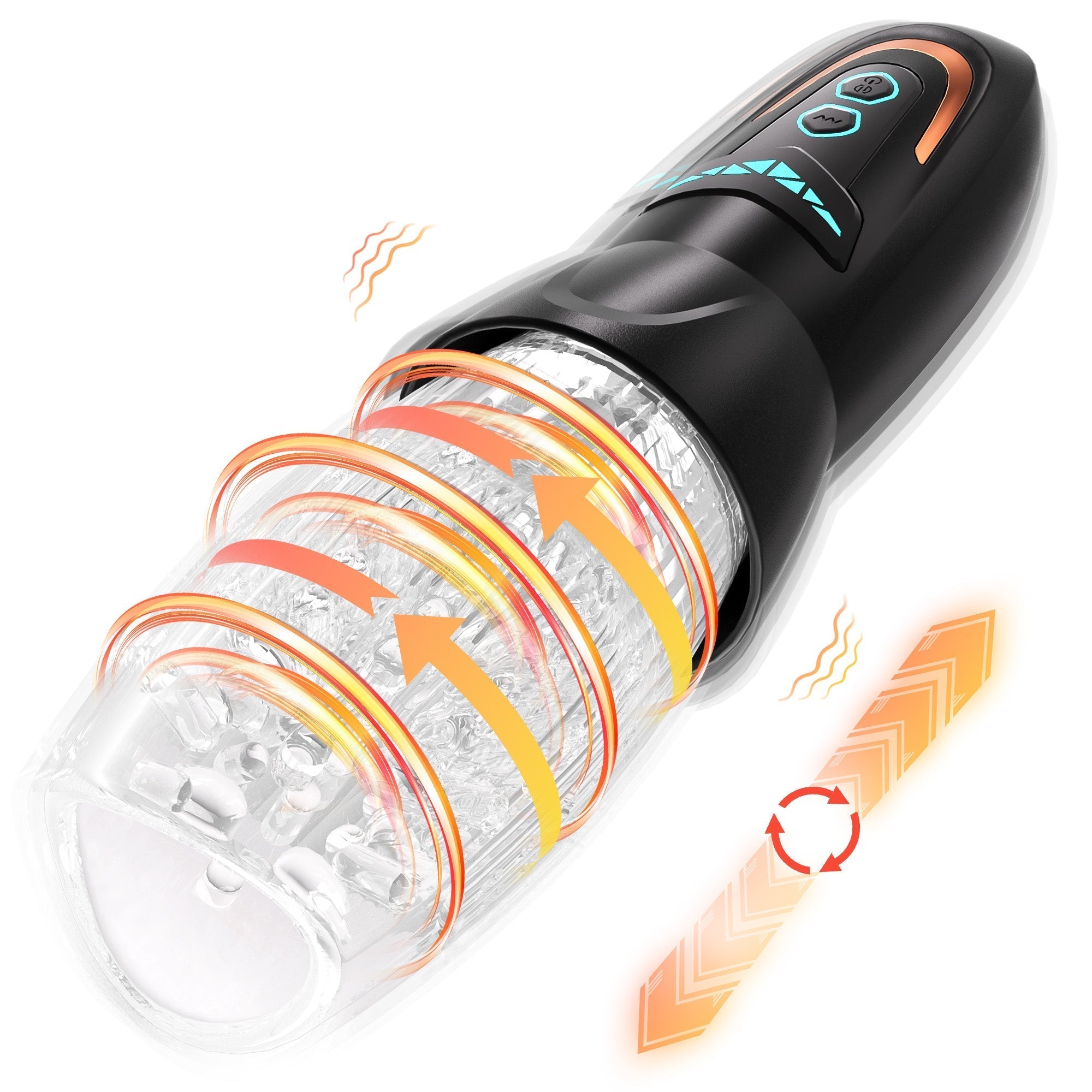 Elite Automatic Stroker - Advanced Vibration & Rotation Technology