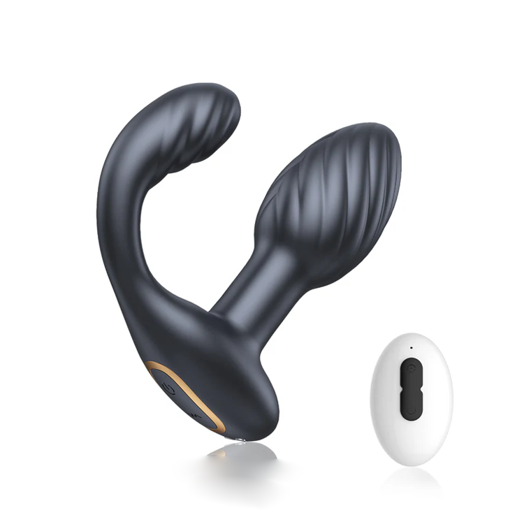 Rotating Anal Wellness Plug - Precision Vibration & Ergonomic Design