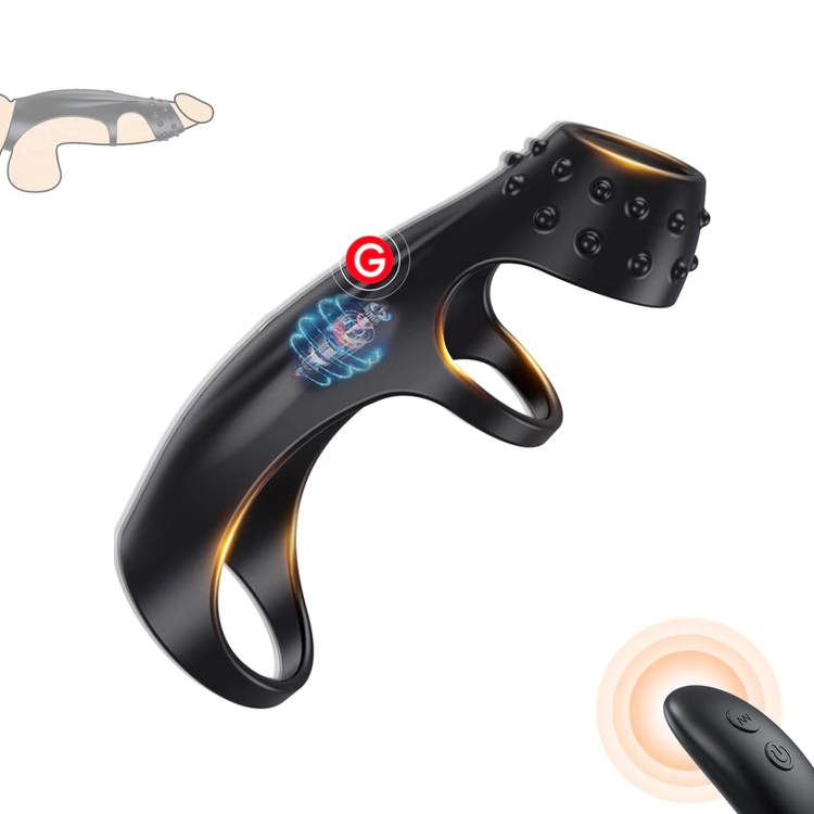 Triple-Vibration Performance Ring - Advanced Stamina & Intimacy Booster