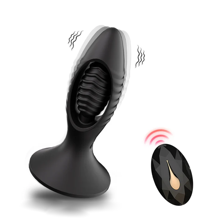 Smart App-Controlled Anal Plug - Versatile Vibrating Wellness Tool