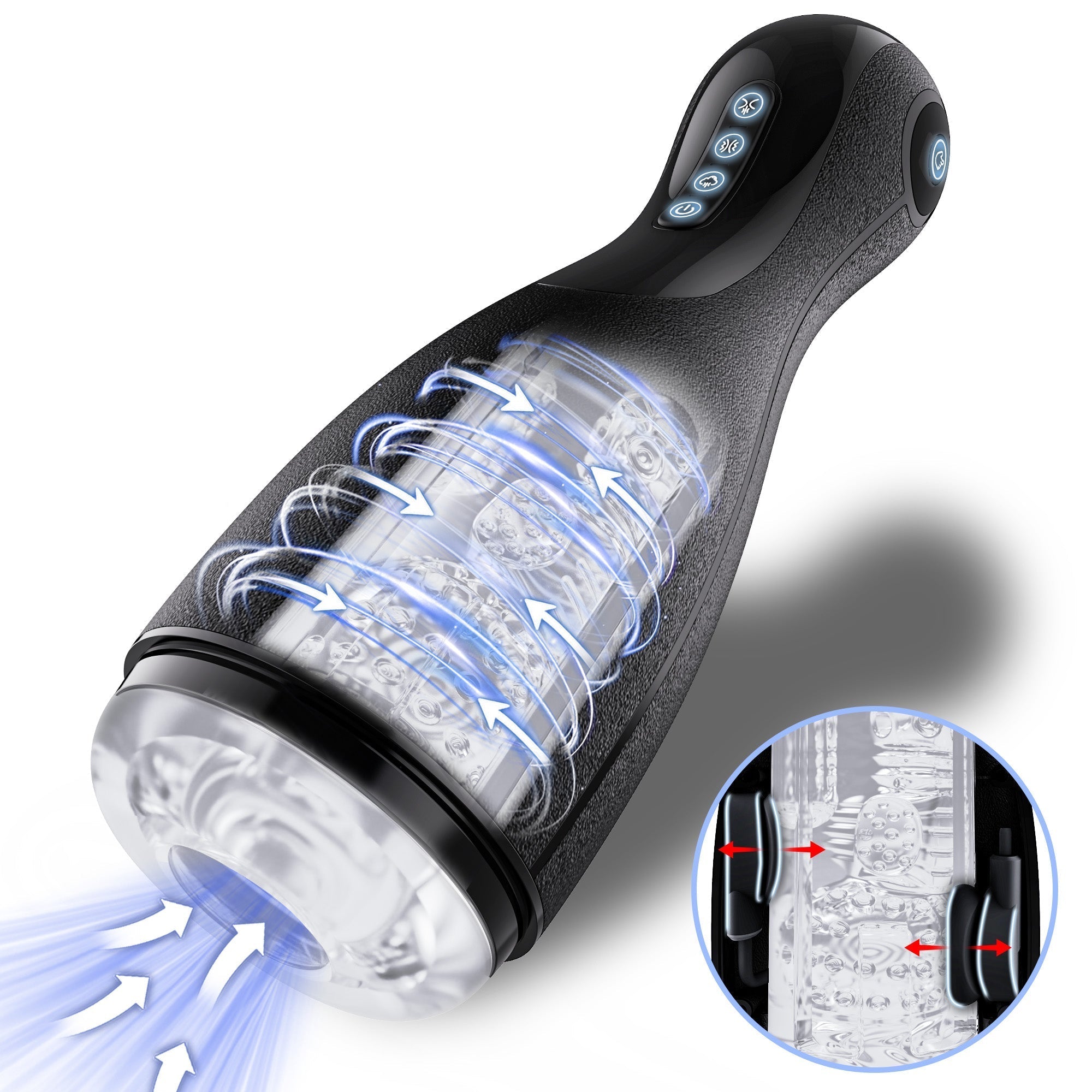 Advanced Airbag Suction Stroker - Integrated Vibration Tech