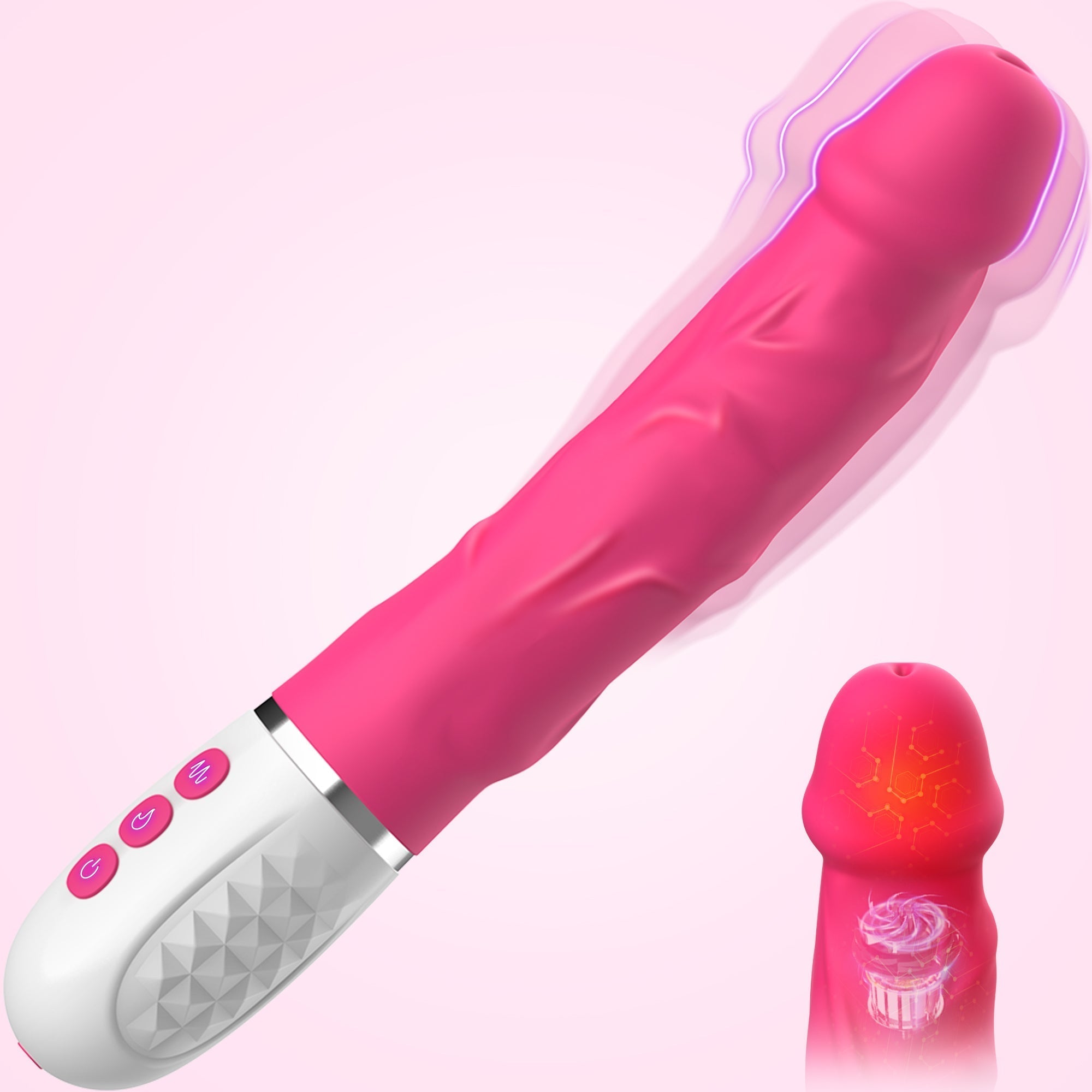 Luxurious G-Spot Personal Massager - Integrated Vibrating & Heating