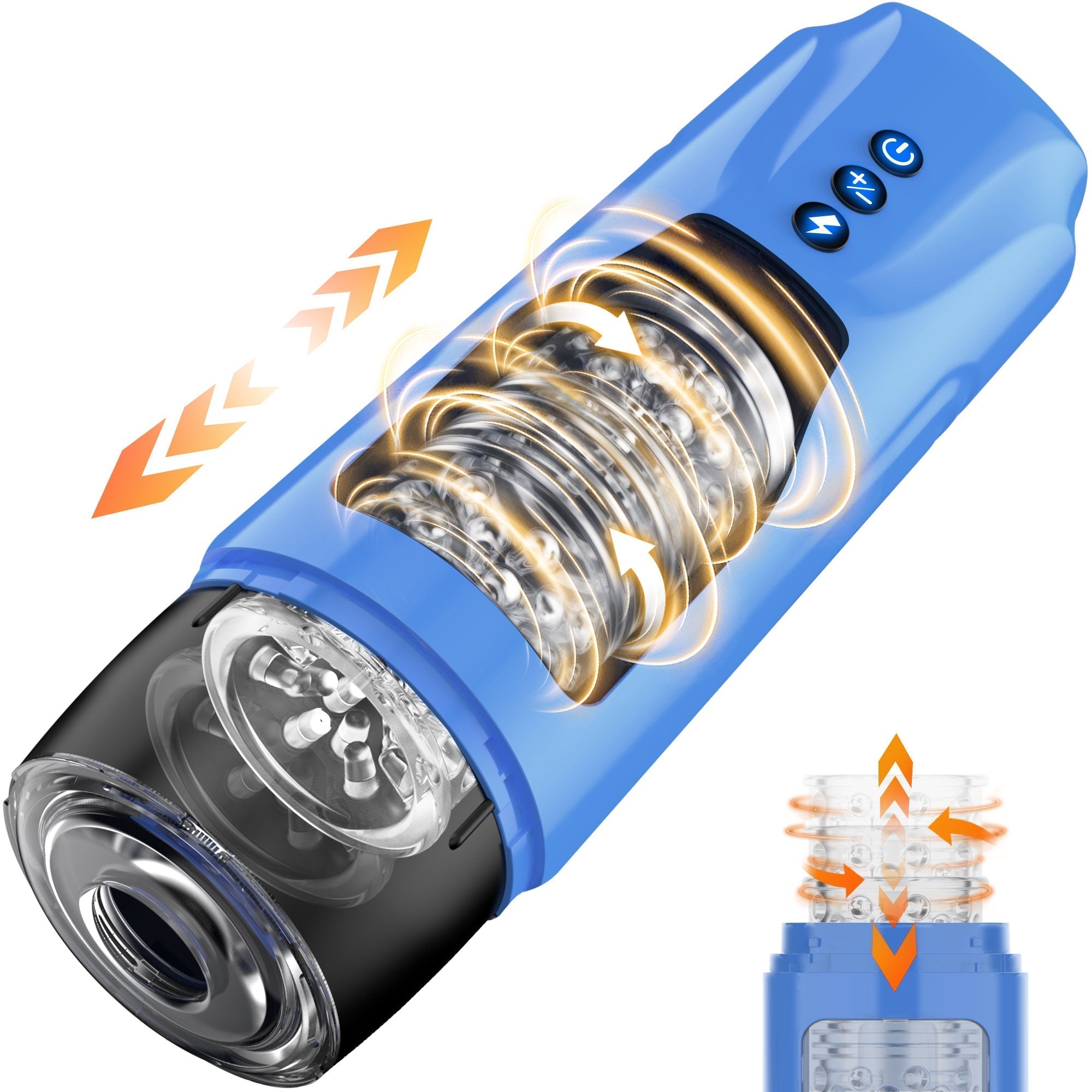 SurgeFlex: Automatic Stroker - Advanced Thrusting & Rotating Modes