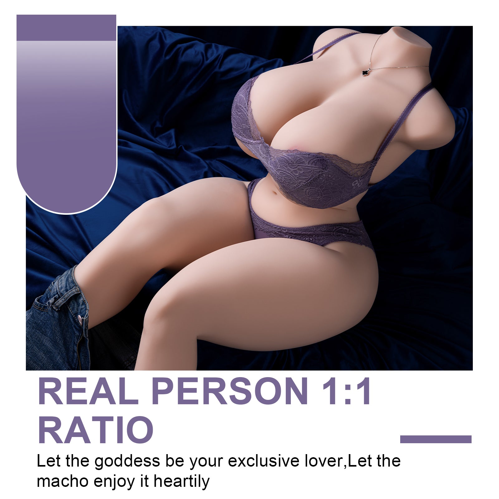 Ultimate 103lb Realistic Performance Model - Lifelike Skin & Curves