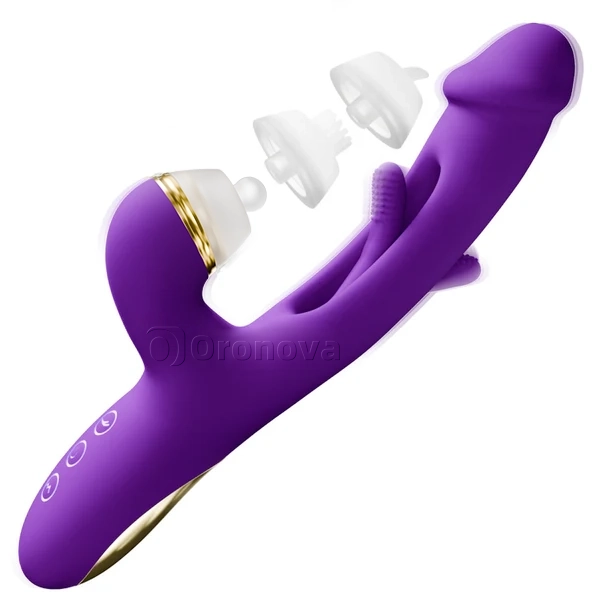 Ultimate Flapping G-Spot Massager - Tapping, Tickling & Licking Sleeves