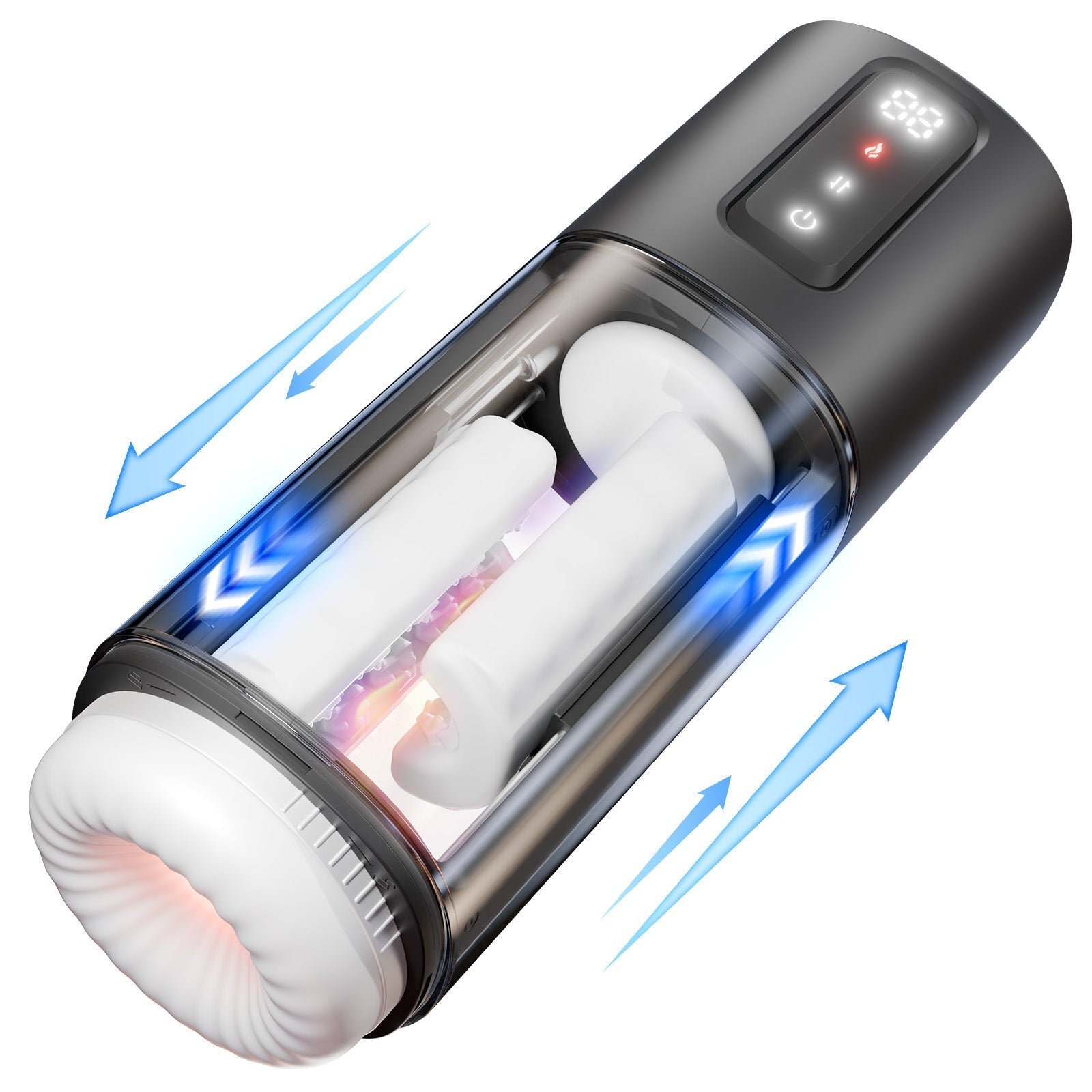 Smart Performance Stroker - 6 Rubbing Intensities & Dual Heating Levels