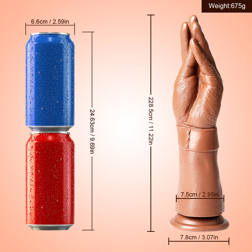 Premium 11-Inch Realistic Collection Massager - Lifelike Handheld Design