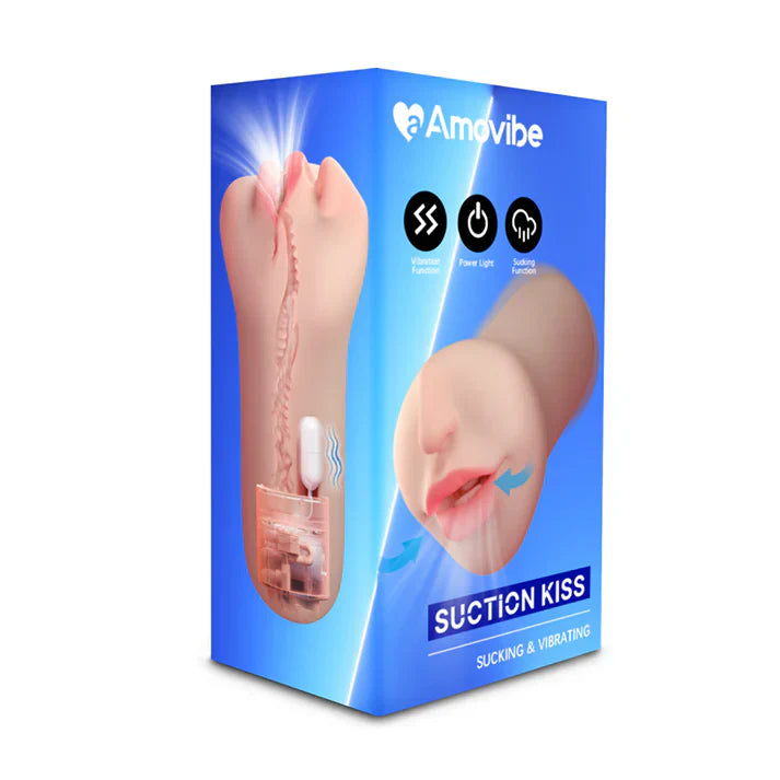 Triple Sensation Sucking Stroker - 10-Mode High-Intensity Vibration