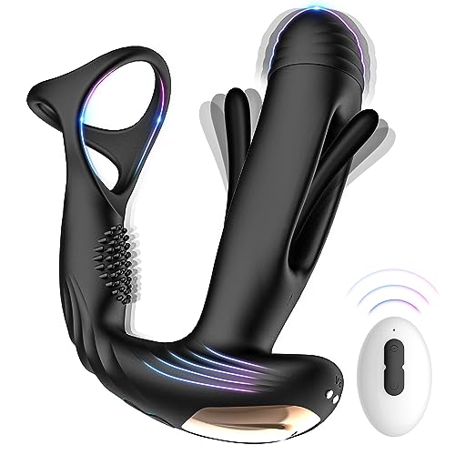 Elite Flapping Anal Massager - Integrated Performance Ring & Vibration