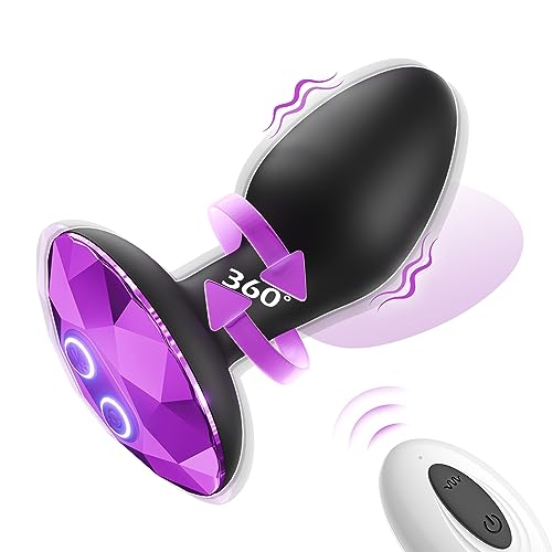 Rotating Anal Wellness Plug - High-Frequency Vibrating Technology