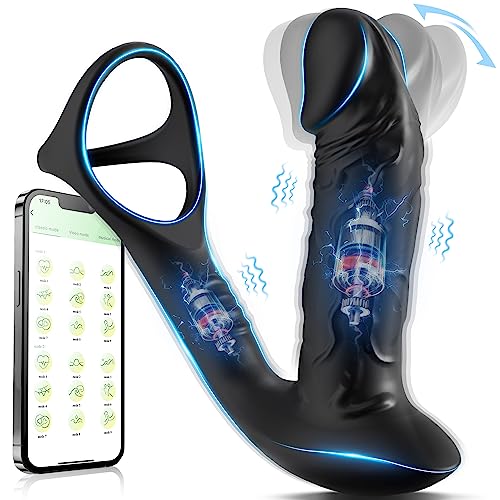 Wiggling Anal Wellness Massager - Integrated Performance Ring