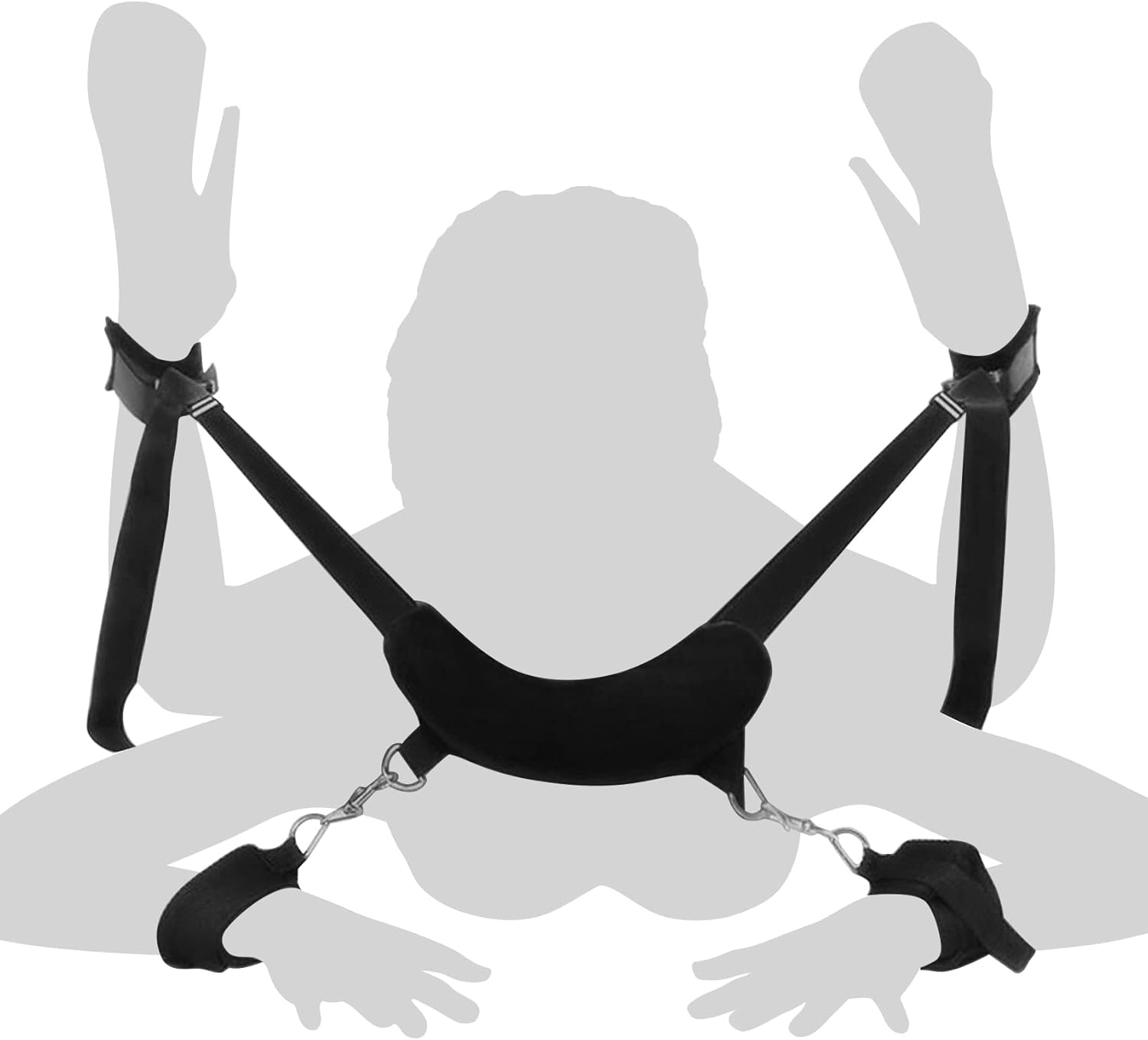 Elite Intimacy Restraint Set - Handcuffs & Ankle Restraints for Couples
