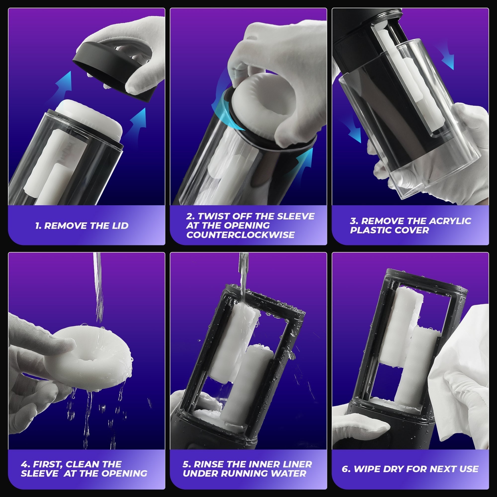 Smart Performance Stroker - 6 Rubbing Intensities & Dual Heating Levels