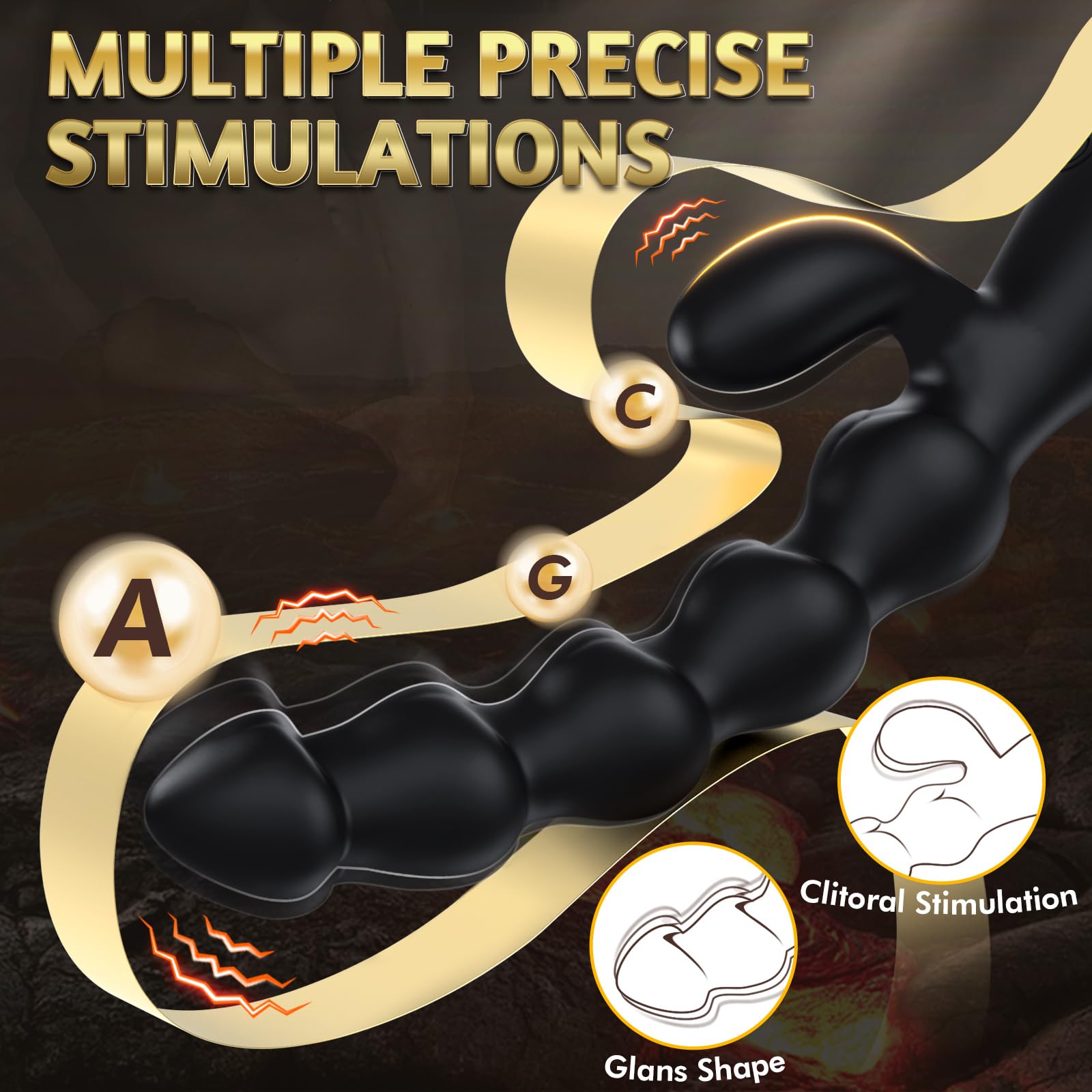 Advanced Dual-Motor Anal Wellness Beads - High-Intensity Vibration