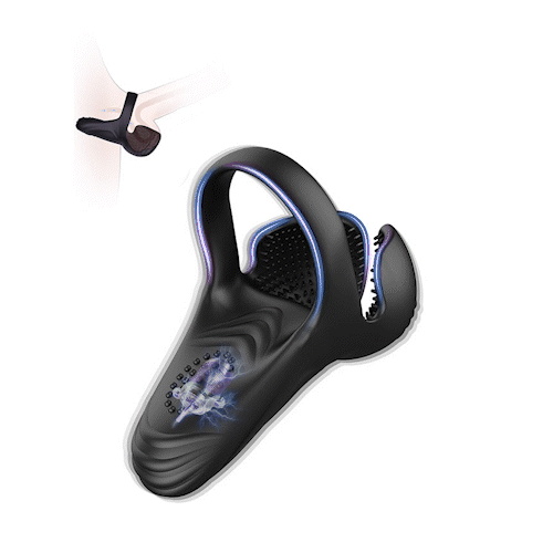 Elite Triple-Zone Performance Ring - Targeted Ball & Perineum Stimulation