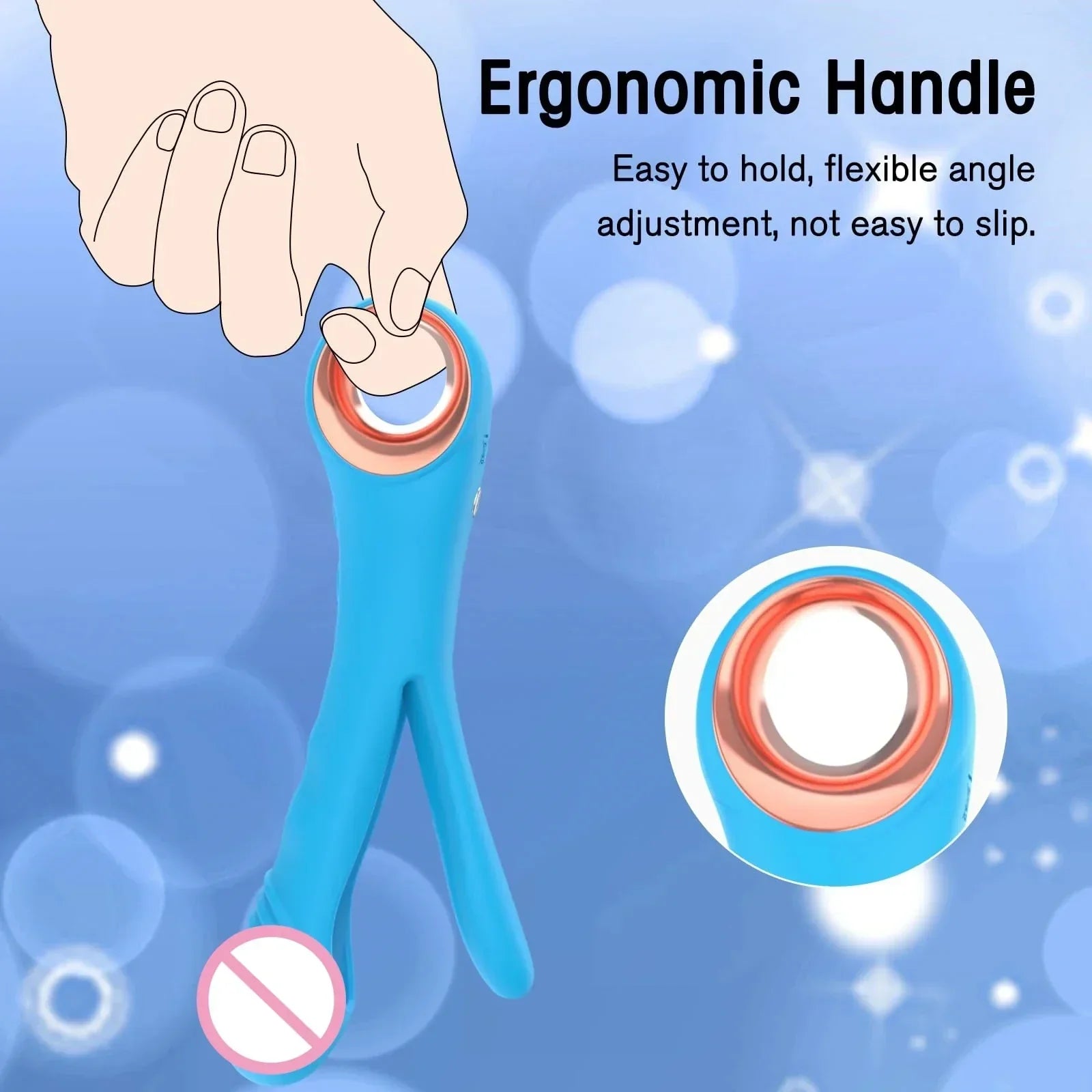 Versatile Dual-Ended Massager - Full-Spectrum Female Pleasure Device