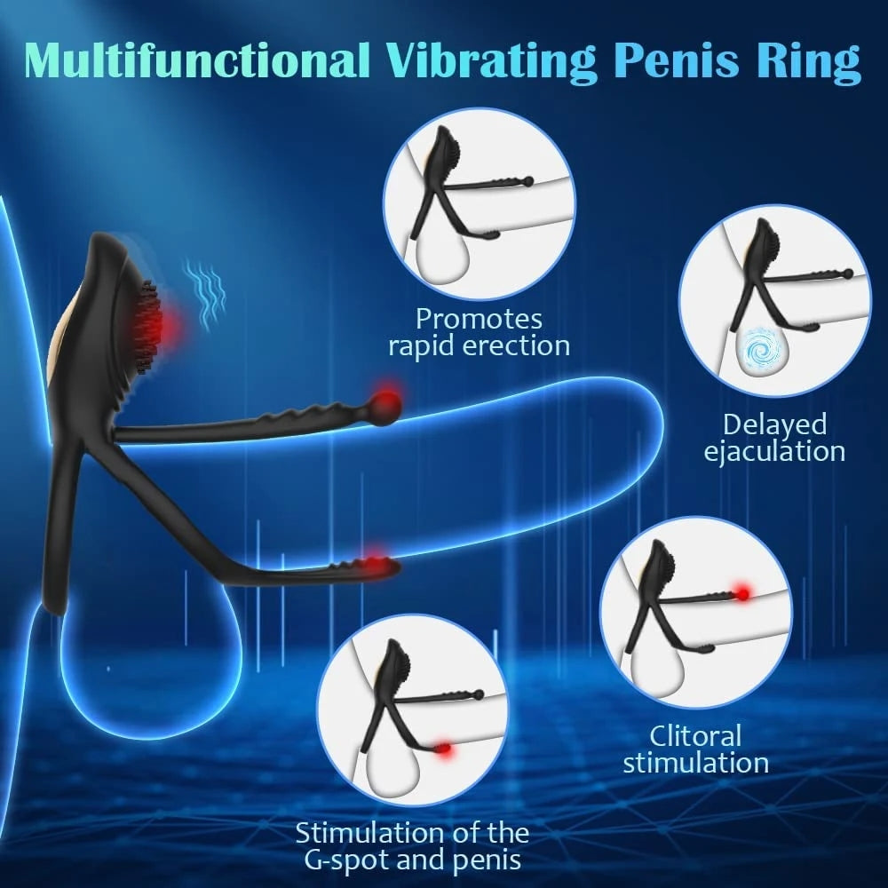 Advanced 2-in-1 Performance Ring - Targeted Clitoral Stimulation