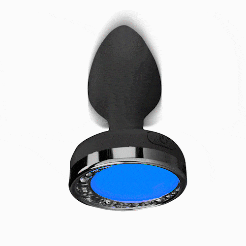 Advanced LED Anal Wellness Plug - High-Intensity Vibrating Technology