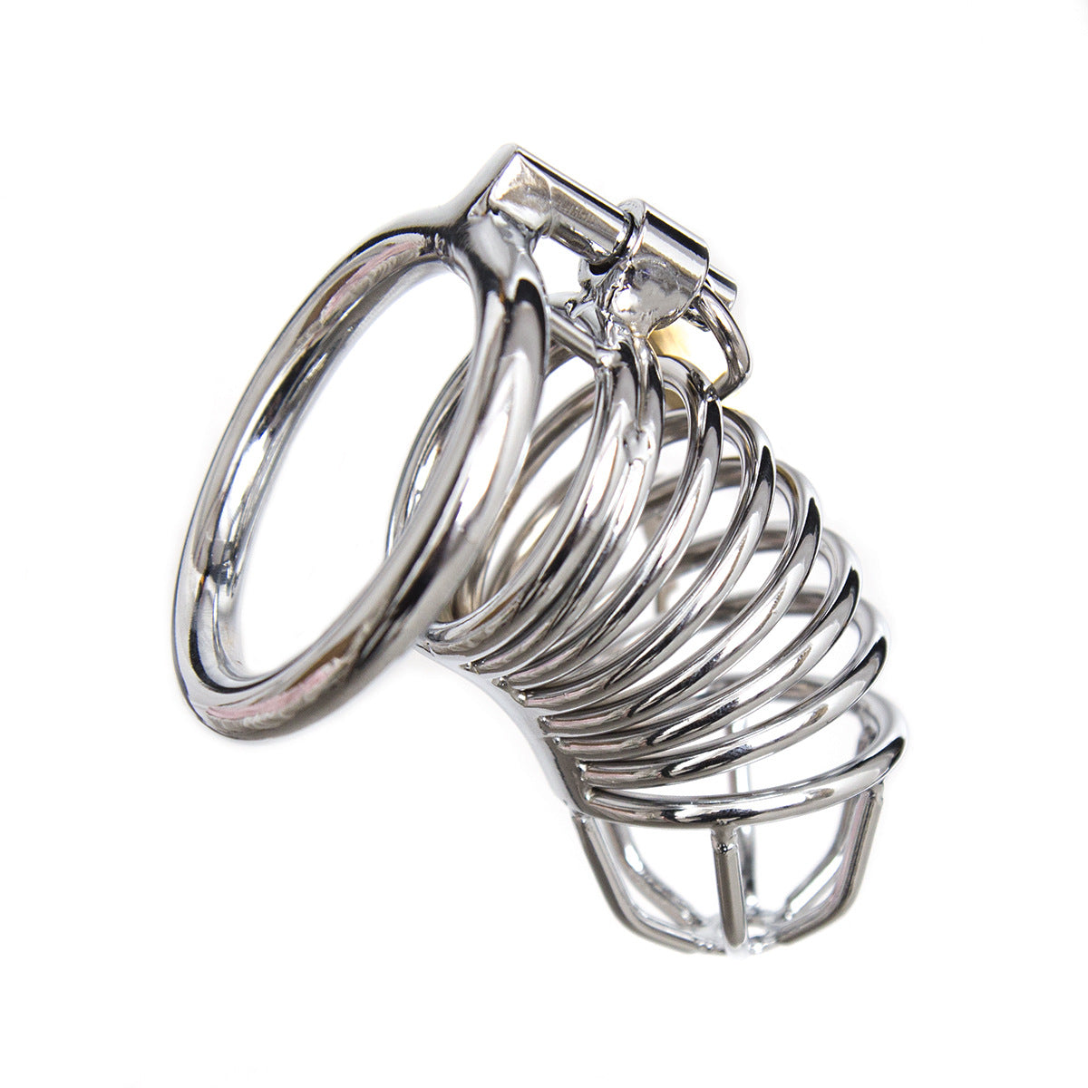 Luxurious Metal Performance Ring - Secure Locking Design for Men
