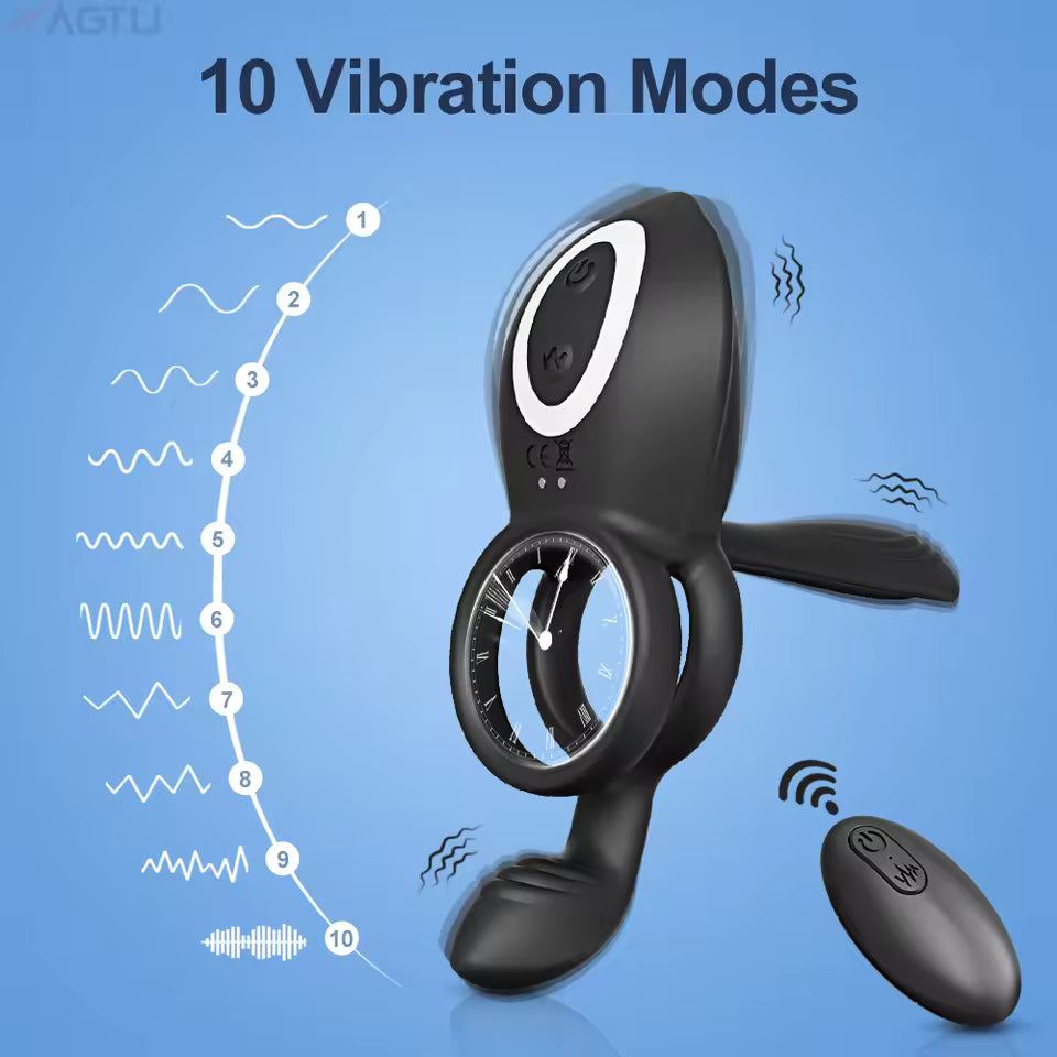 Elite Vibrating Intimacy Ring - Remote G-Spot & Stamina Booster