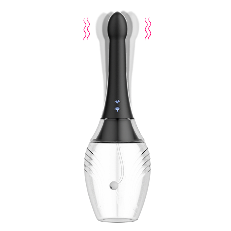 Advanced Vibrating Anal Douche - Spray Cleaning & Wellness Solution