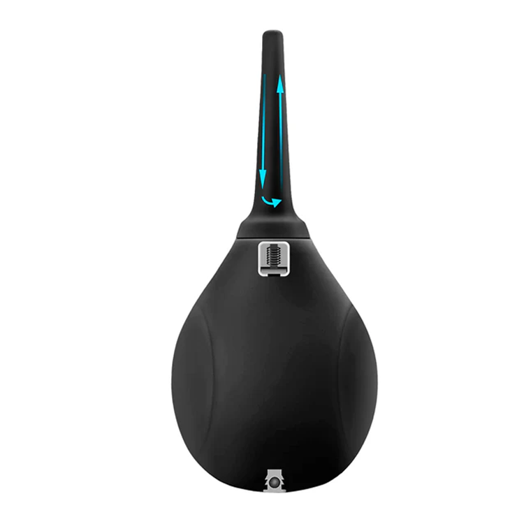 Premium Silicone Wellness Bulb - Hygienic Soft Nozzle for Anal Comfort