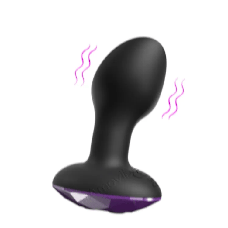 Rotating Anal Wellness Plug - High-Frequency Vibrating Technology
