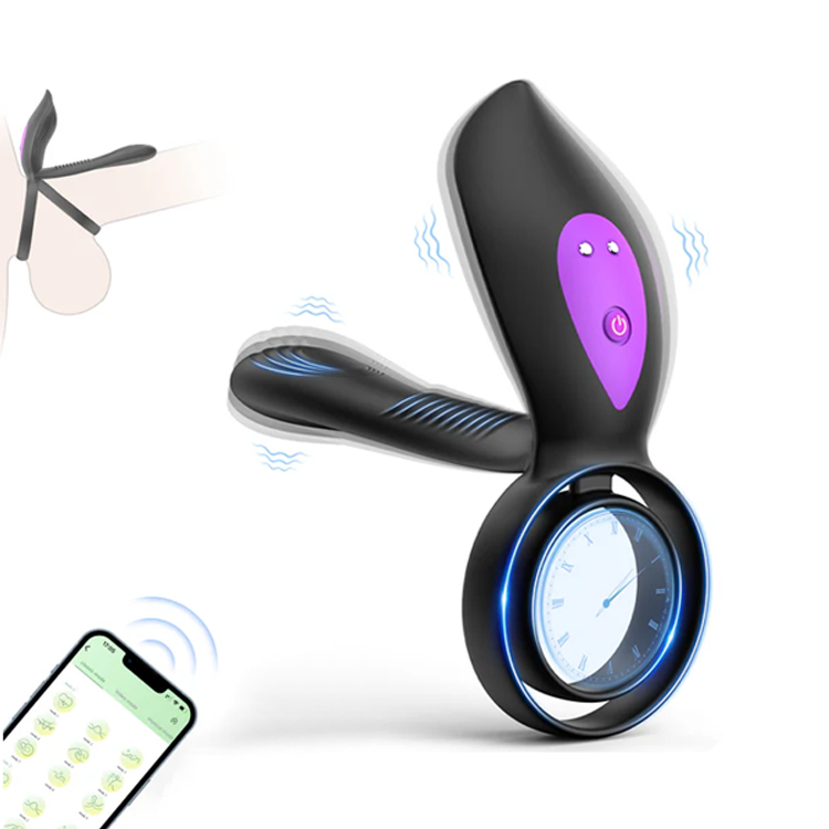 Smart App-Controlled Performance Ring - Discreet Vibrating Technology