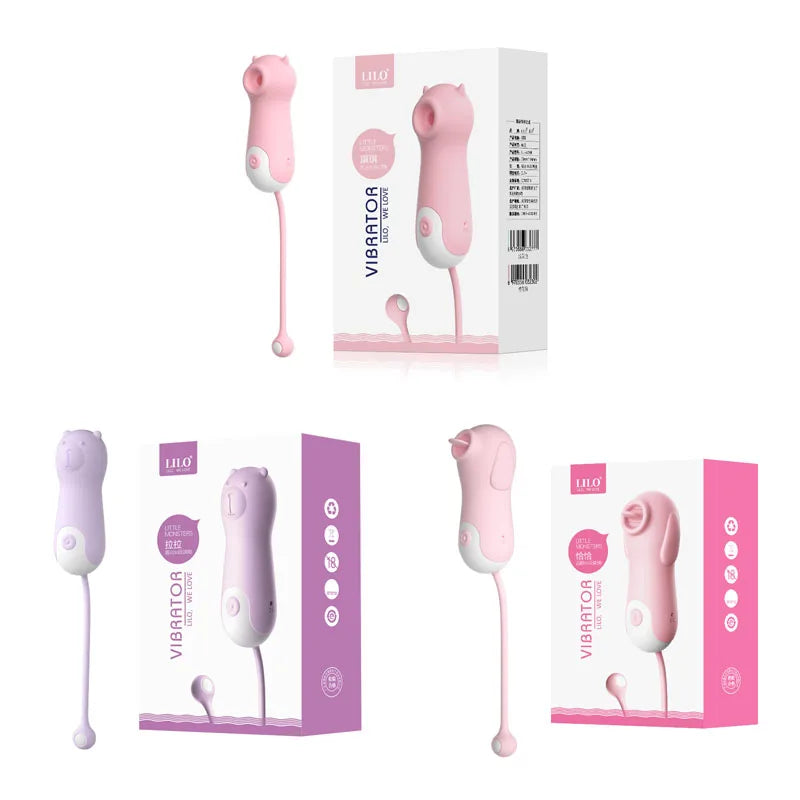 Unique Seahorse Suction Massager - Remote Control Intimacy Technology