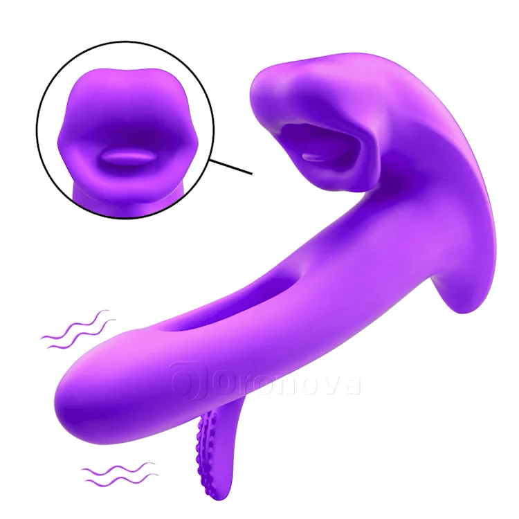 Ultimate G-Spot Massager - Combined Thrusting, Licking & Vibrating Power