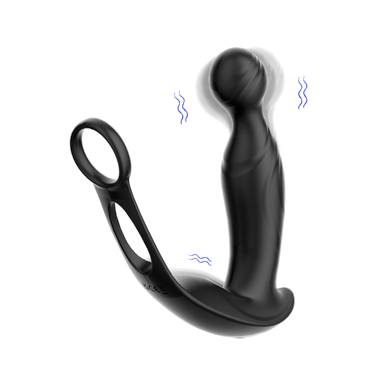 Elite Vibrating Prostate Massager - Integrated Performance Ring Design