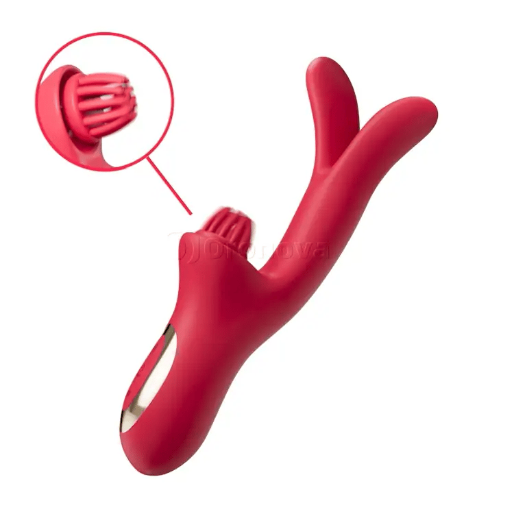 Ultimate 3-in-1 Rabbit Massager - Precision Tickling Vibration Tech