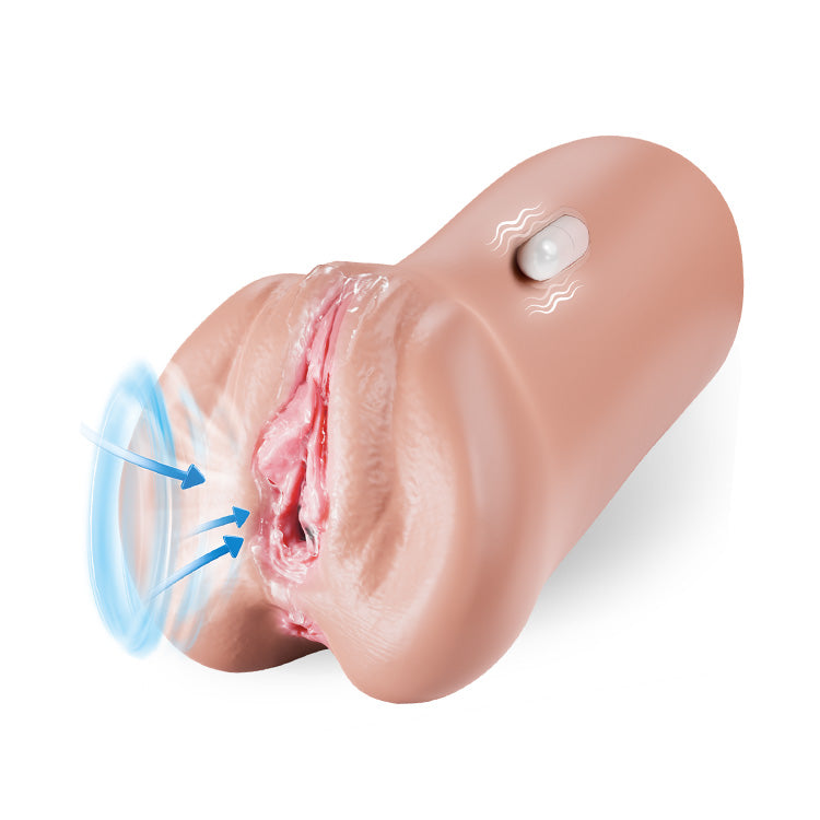 Elite Realistic Performance Stroker - High-Intensity Suction & Vibe