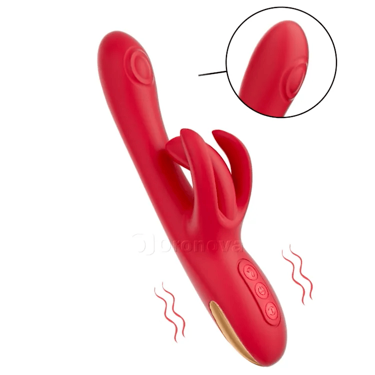 Precision Tapping G-Spot Massager - Dual Vibrating & Massaging Action
