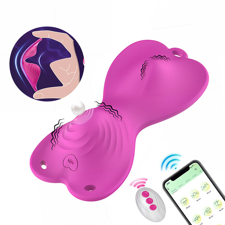 Smart Dual-Motor Wearable Massager - High-Intensity App Control