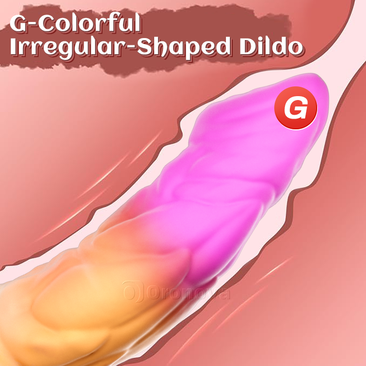 Elite 8-Inch Realistic Silicone Massager - Strong Suction Base Design