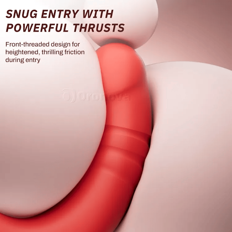 Ultimate Thrusting & Licking Massager - Dual-Action G-Spot Tool