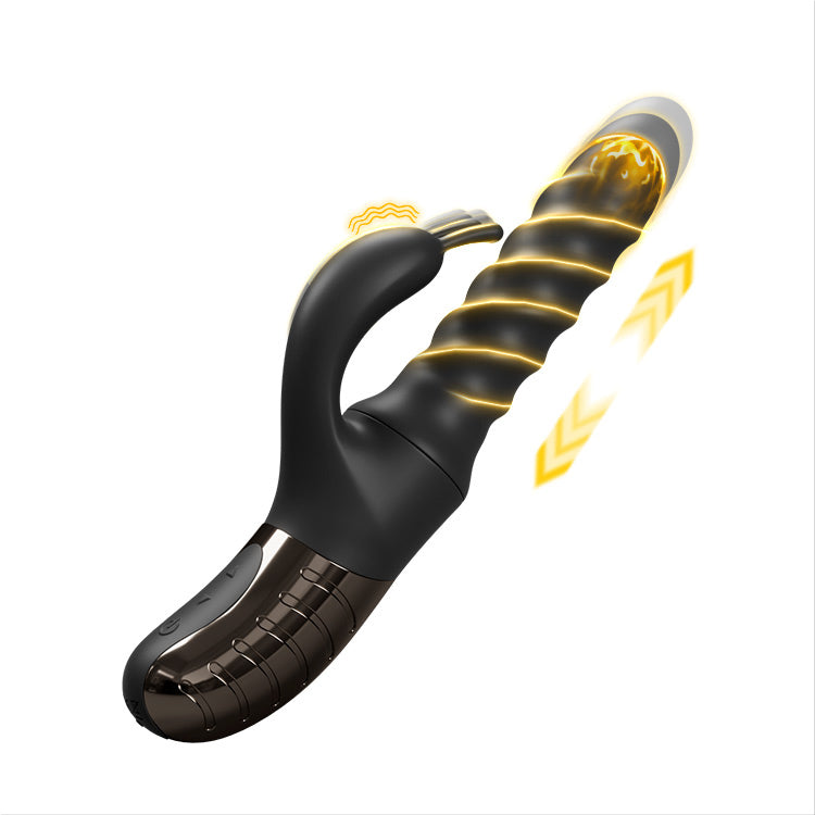 Ultimate 360° Rotating Massager - Dual Motor G-Spot Stimulation