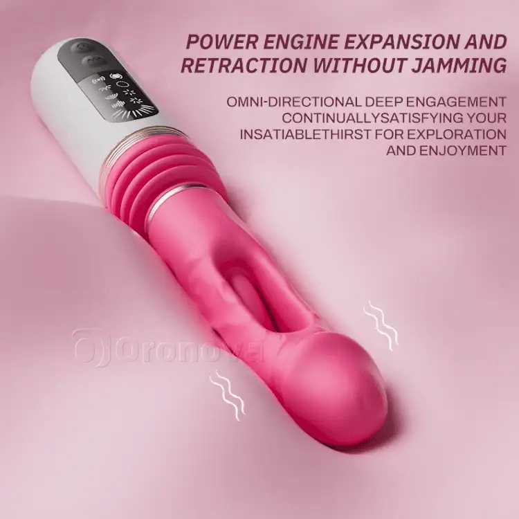 Ultimate Thrusting Personal Massager - Flapping & Vibrating Features