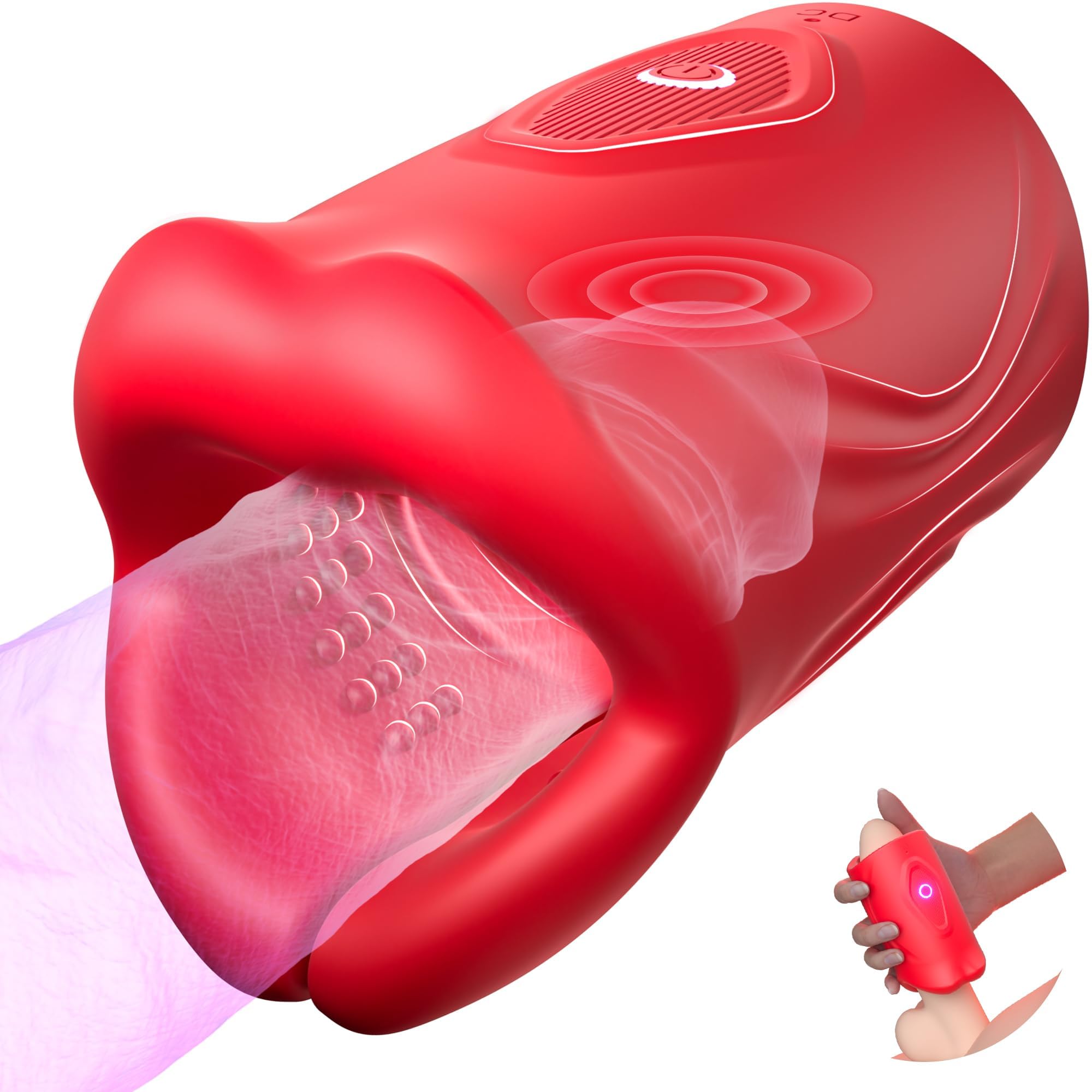 Premium Hands-Free Performance Stroker - 9-Mode High-Intensity Vibration