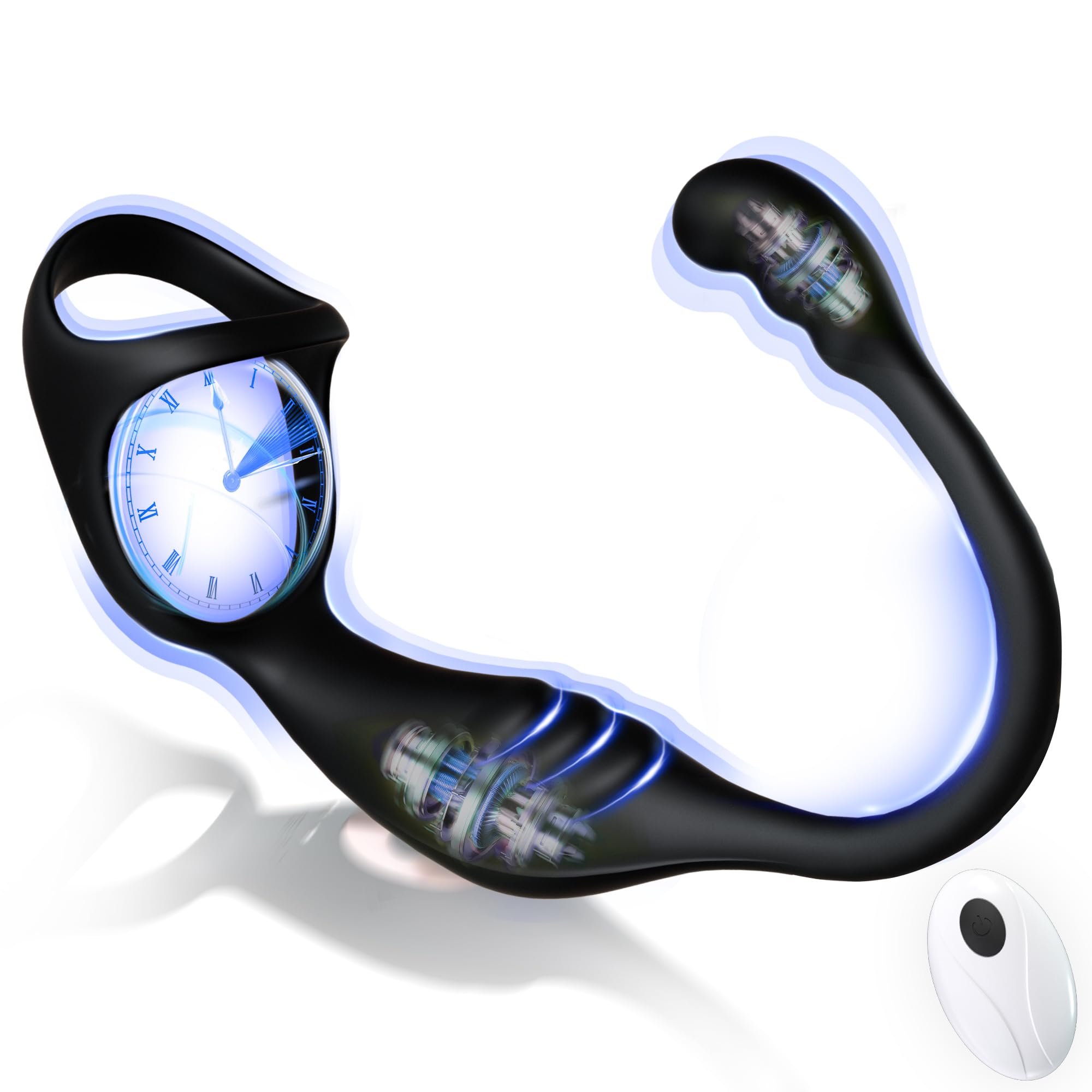 Elite Remote Control Prostate Massager - 10-Mode Vibrating Intimacy Ring