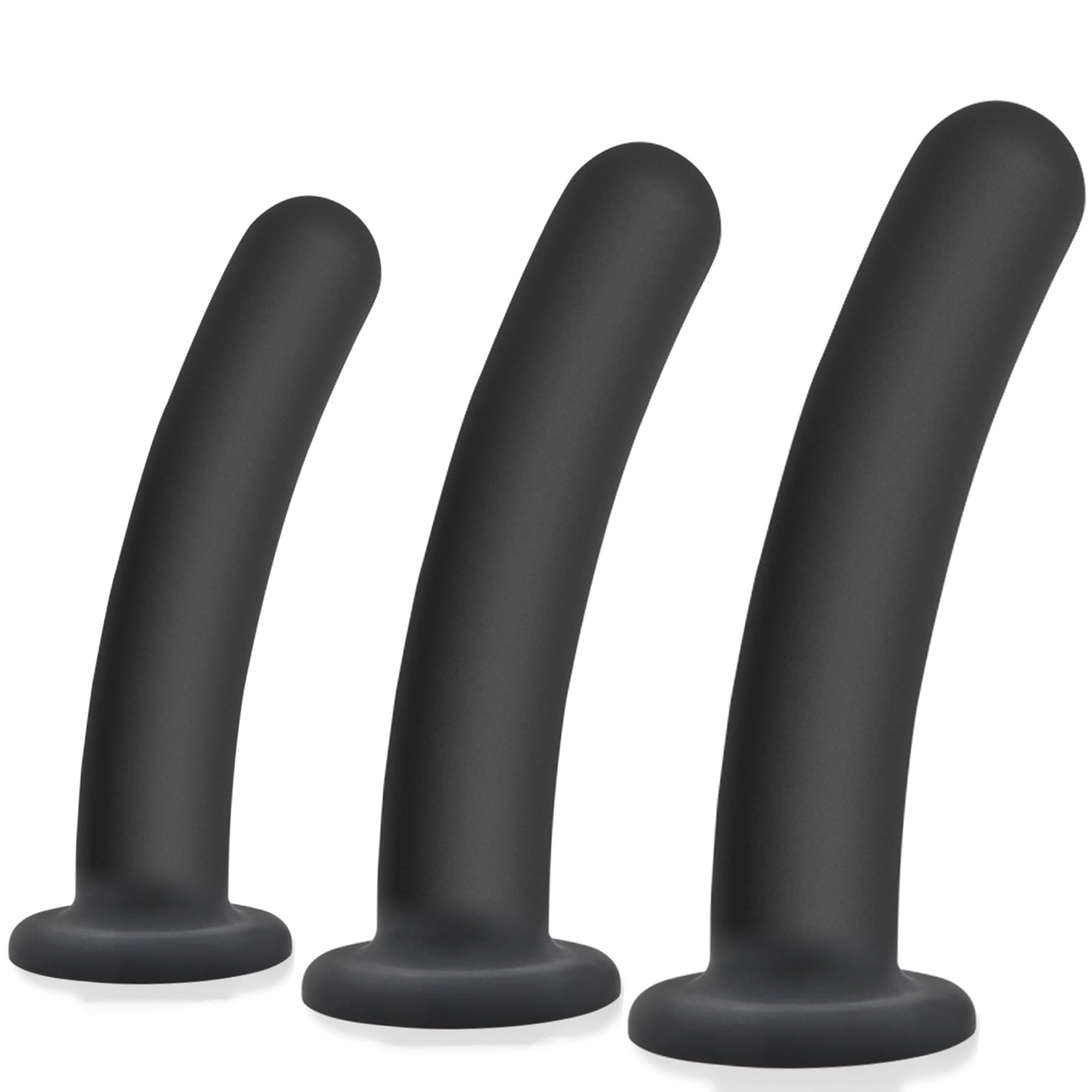 Premium Silicone Wellness Plug Kit - Suction Base for Targeted Intimate Play
