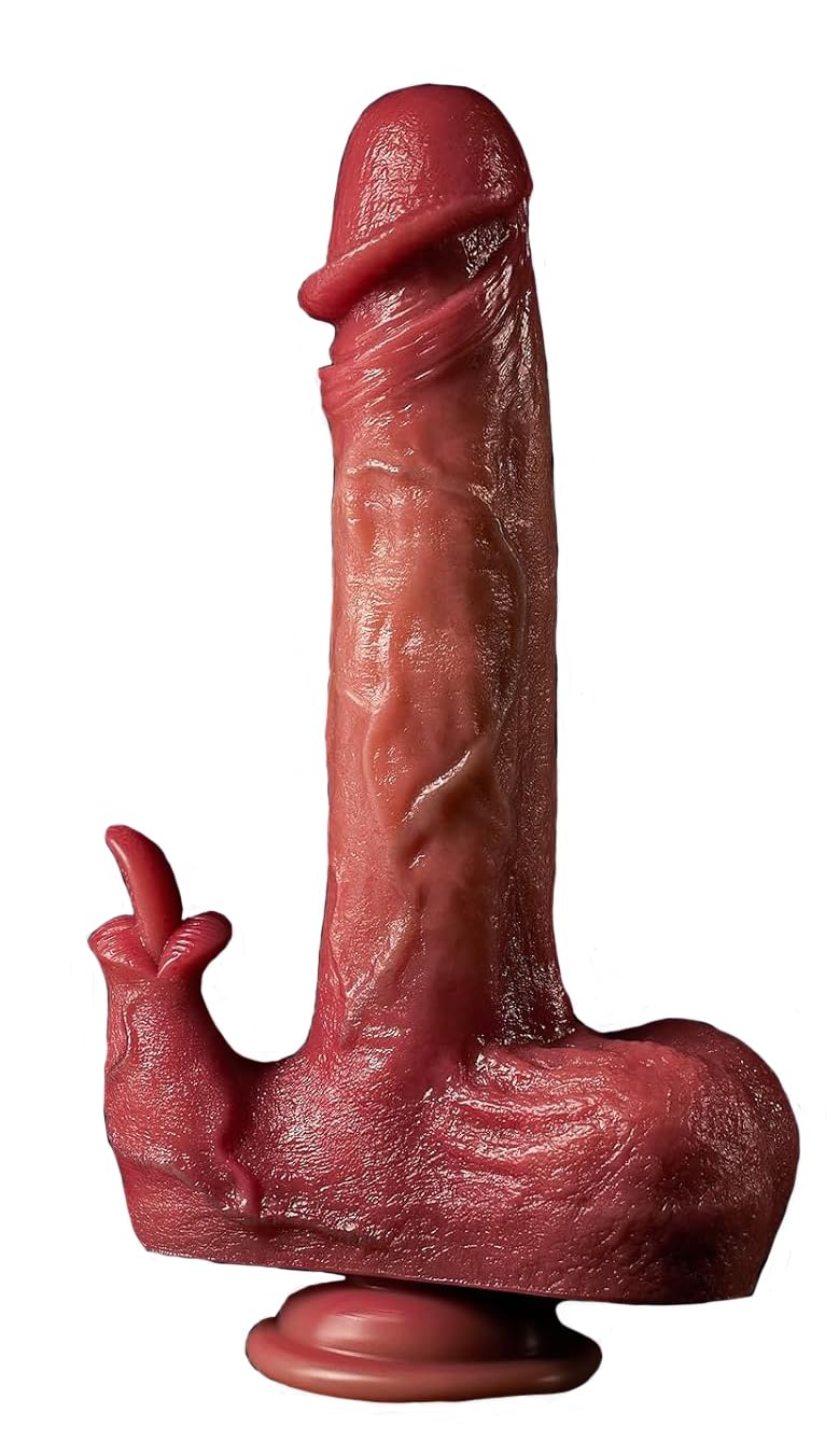 Sensual Dual-Vibration Massager - Lifelike Texture & Whisper-Quiet