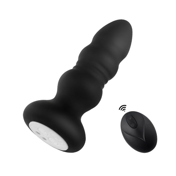 Advanced Vibrating Anal Plug - LED Light & Wireless Remote Control